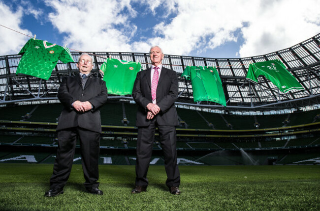 Charlie O'Leary and Mick Byrne