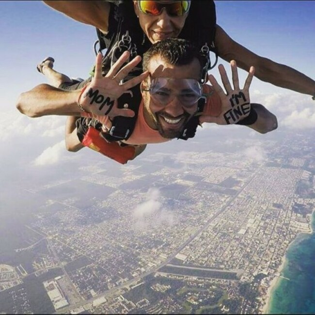 #skydiving #sky #MomImFine #skylovers #mexico #travel