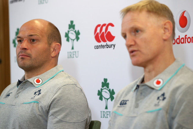 Rory Best and Joe Schmidt