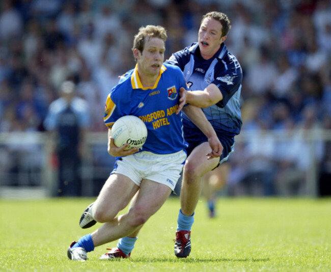 Brian Kavanagh with Barry Cahill