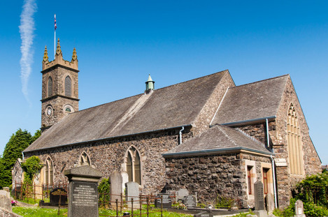 St Aidan's Church of Ireland Church, Glenavy. Lisburn
