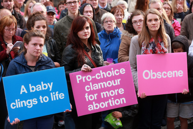 22/8/2014 Anti Abortion Protests
