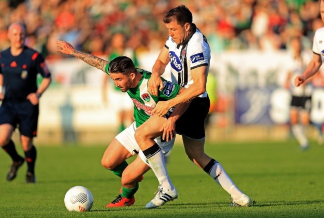 Sean Maguire with Brian Gartland