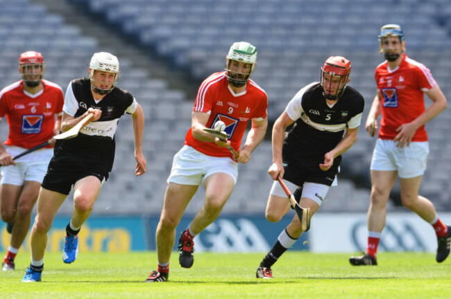 Shane Callan with Gerard O&rsquo;Kelly-Lynch and Eoin Comerford