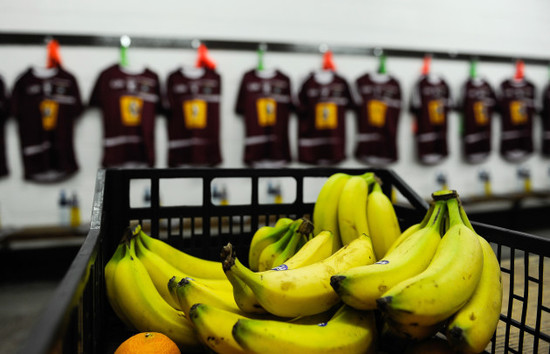 A view of the Westmeath dressing room ahead of the game