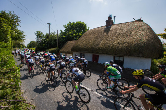 An Post Rás leaves Dunshaughlin