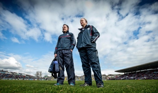 David Hanley with Micheal Donoghue