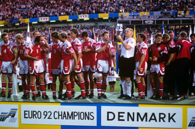 Soccer - European Championships - Final - Germany v Denmark - Ullevi, Gothenburg