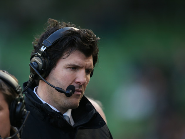 Shane Horgan working for RTE Television