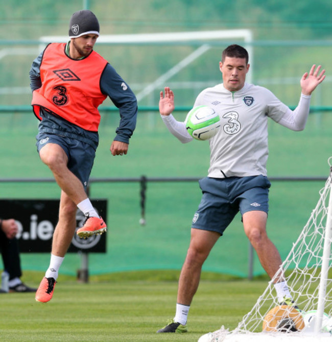 Shane Long and Darren O'Dea