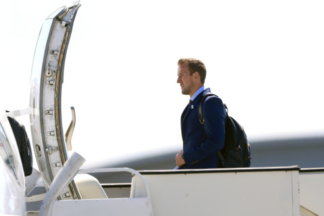 England Euro 2016 Squad Departure - Luton Airport