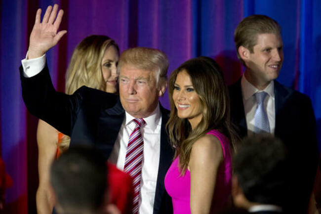 Donald Trump, Melania Trump