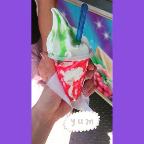 #screwball #icecream #tub #tramore #amusement #park #beach #midweek #summerfun #dayout #hotweather #sunnydays #treats #yum