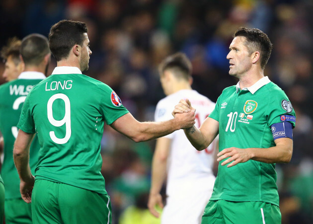 Shane Long and Robbie Keane