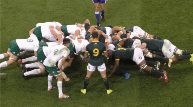 ireland SA scrum 3