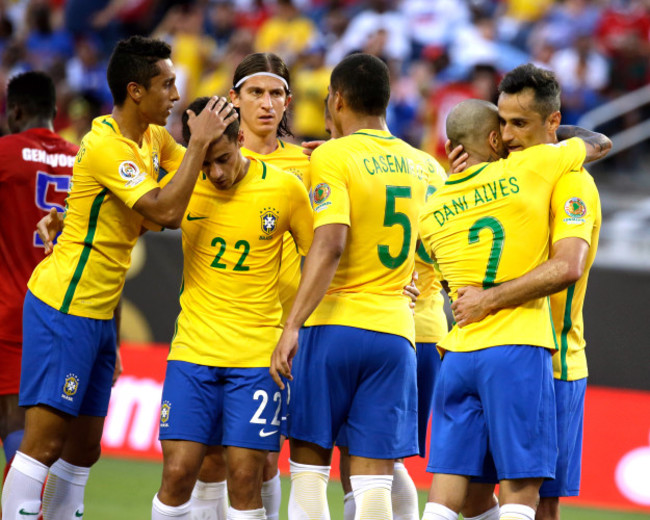 Copa America Centenario Soccer Brazil Haiti