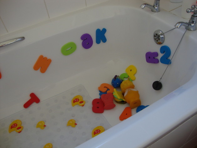 90s bath toys