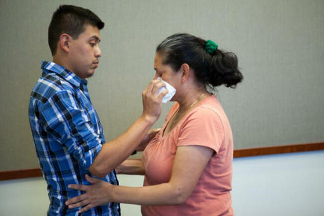 Mother-Abducted Boy Reunion