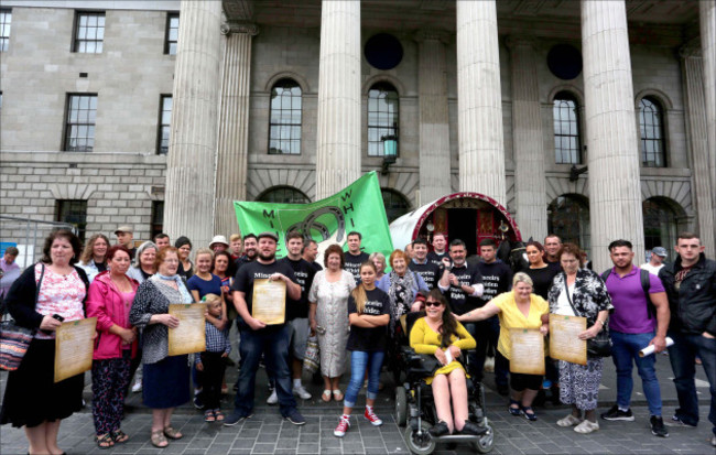 8/6/2016. Dublin. GPO, O'Connell Street. Re-Proclama