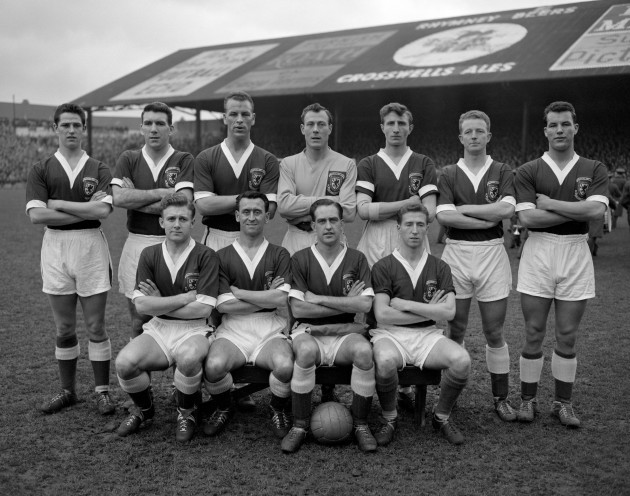 Soccer - The World Cup 1958 - Eliminator Matches - Second Leg - Wales v Israel - Ninian Park - Cardiff - 1958