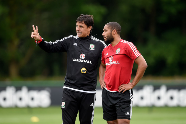Wales Training Session and Press Conference - The Vale Resort