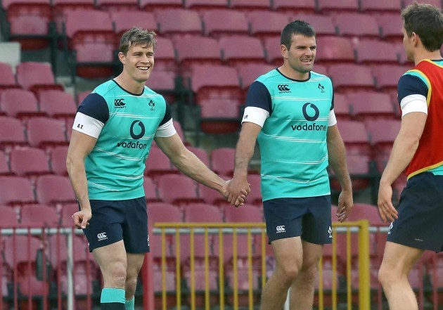Andrew Trimble and Jared Payne