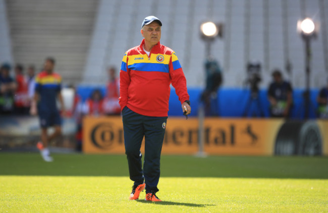 France v Romania - UEFA Euro 2016 - Group A - Romania Training - Stade de France