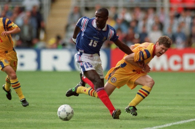 Soccer-Euro 96 -European Championships- France v Romania - St James Park , Newcastle