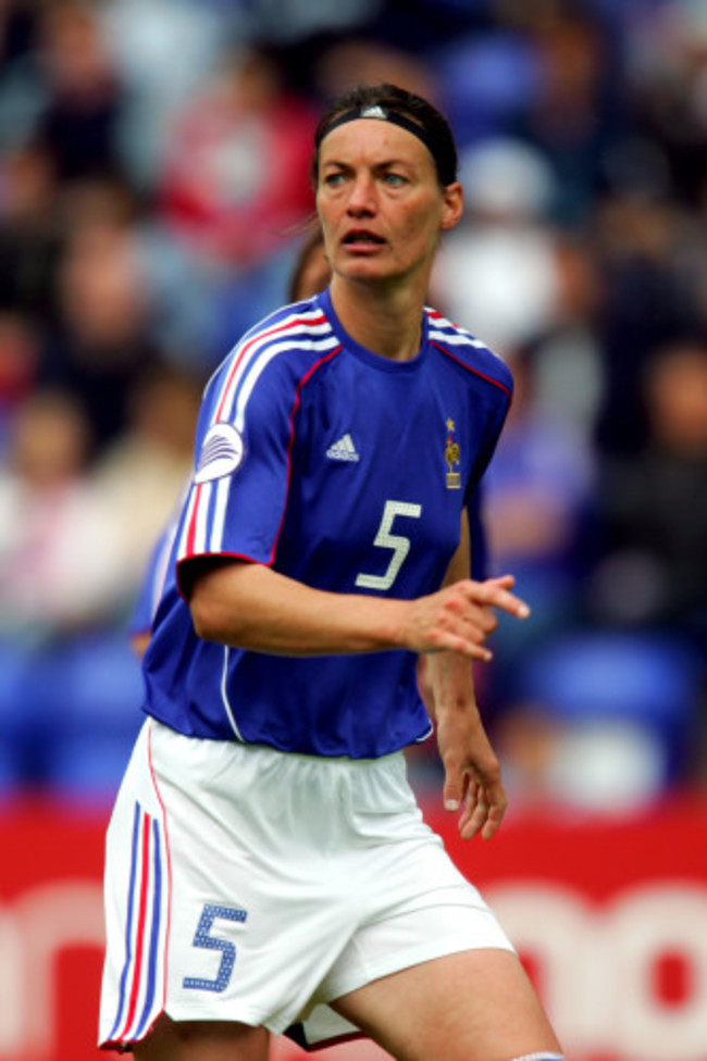 Soccer - UEFA European Women's Championship 2005 - Group B - Germany v France - Halliwell Jones Stadium