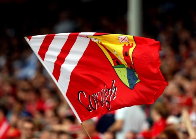 General view of a cork flag