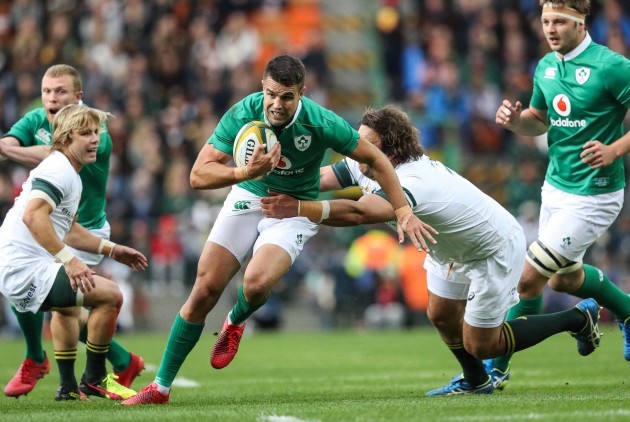 Conor Murray on the attack