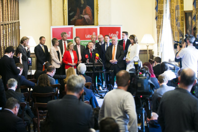 20/5/2016. New Labour leader Brendan Howlin