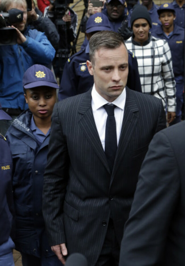 South Africa Pistorius Sentencing