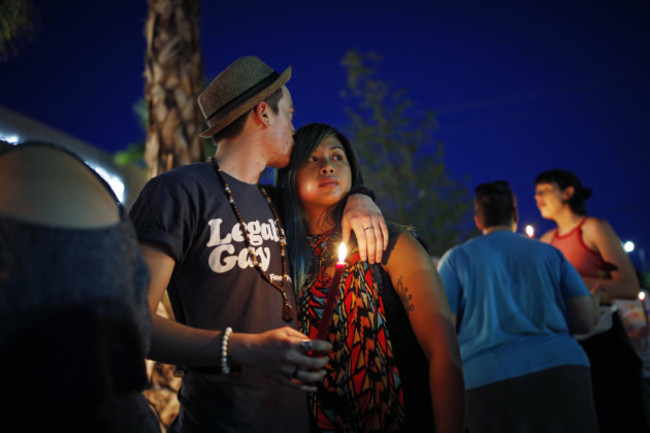 Nightclub Shooting Las Vegas Vigil