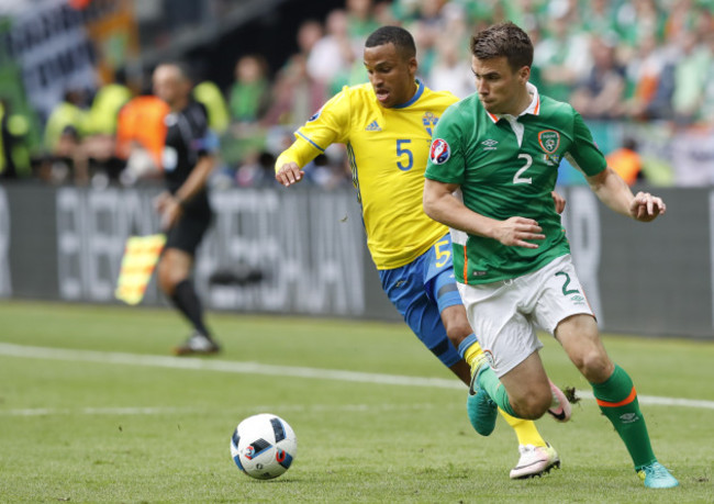 Soccer Euro 2016 Ireland Sweden