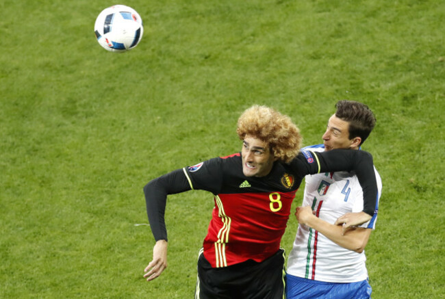 Soccer Euro 2016 Belgium Italy