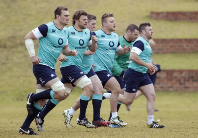 Rhys Ruddock and Jordi Murphy