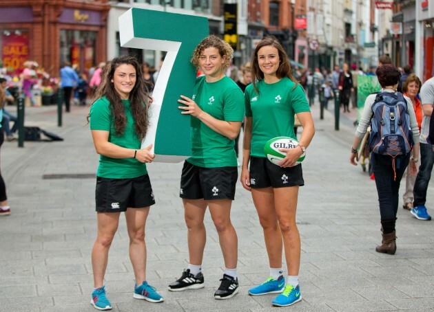 Lucy Mulhall, Jenny Murphy and Louise Galvin