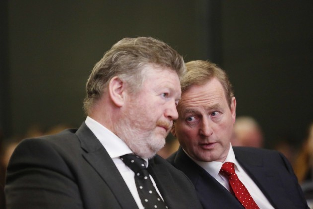 20/11/2014 Taoiseach Enda Kenny(right) and Ministe