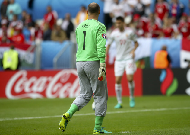 Soccer Euro 2016 Austria Hungary