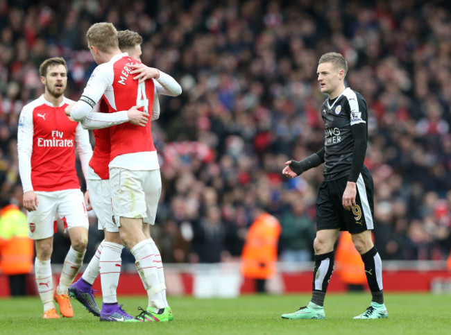 Arsenal v Leicester City - Barclays Premier League - Emirates Stadium