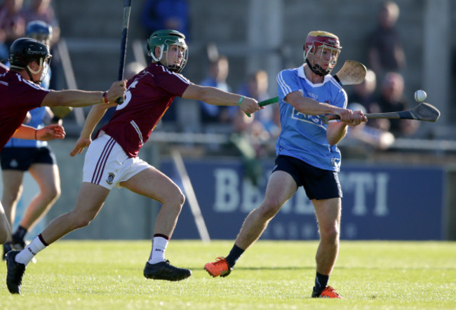 Westmeath's Liam Varley with Dublin's Andrew Jamieson Murphy