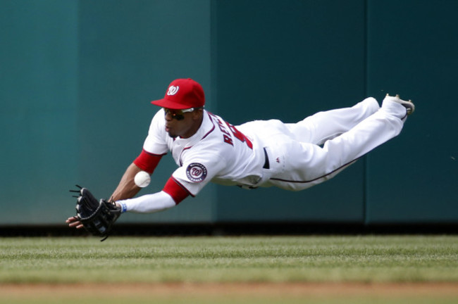 Cubs Nationals Baseball