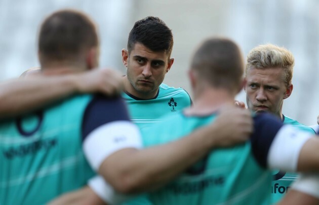 Tiernan O'Halloran during training