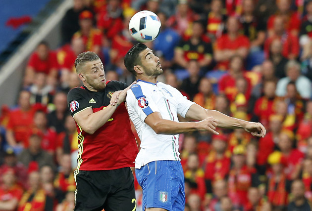 Soccer Euro 2016 Belgium Italy