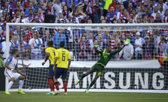 Copa America Centenario US Ecuador Soccer