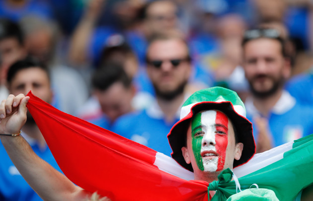 Soccer Euro 2016 Italy Sweden