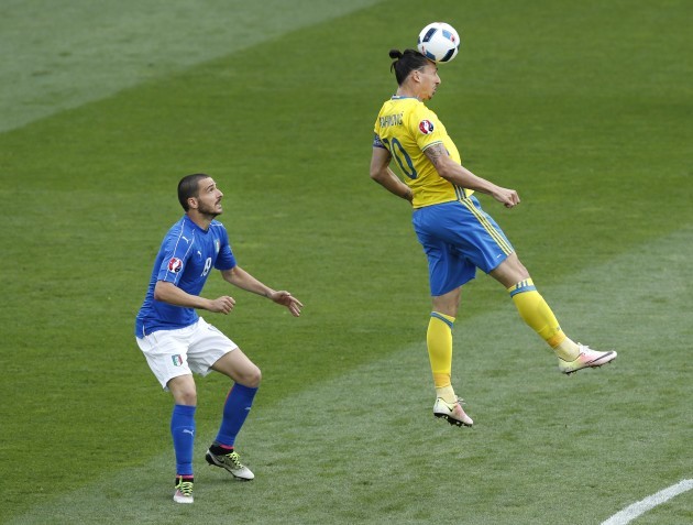 Soccer Euro 2016 Italy Sweden