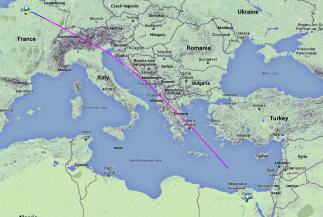 EgyptAir plane missing