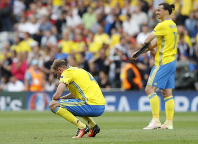 Soccer Euro 2016 Italy Sweden